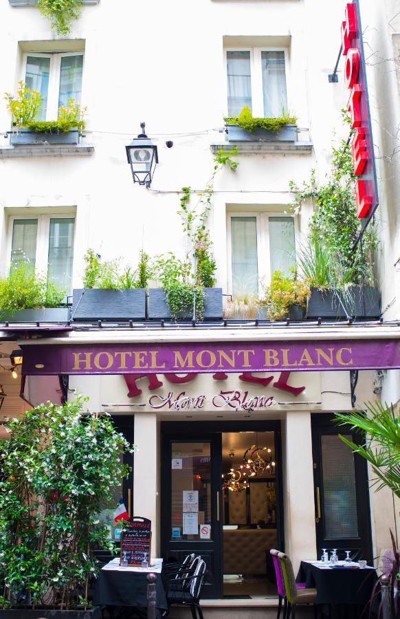 Hotel Du Mont Blanc Paris Exterior photo
